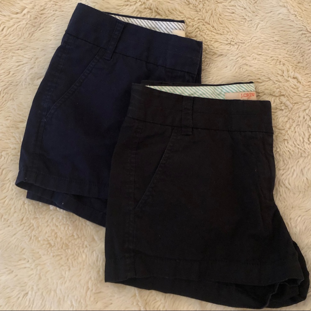 2 COTTON JCREW CHINO SHORTS